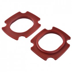 Electrical silicone rubber gaskets